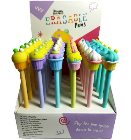 Penna cancellabile Cupcake