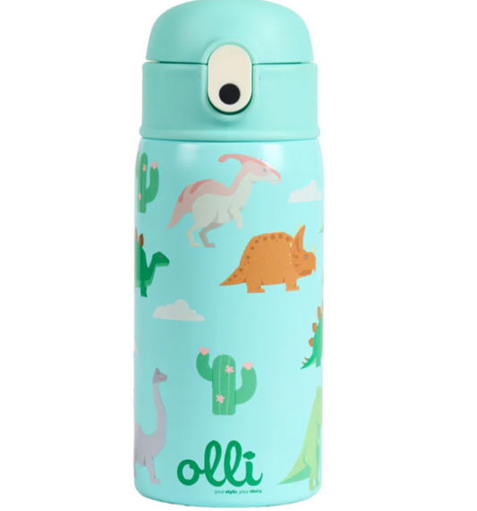 Borraccia Termica In Acciaio Inox Dino Olli Kids