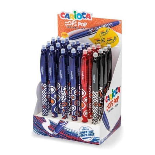 Penna cancellabile Carioca OOPS POP
