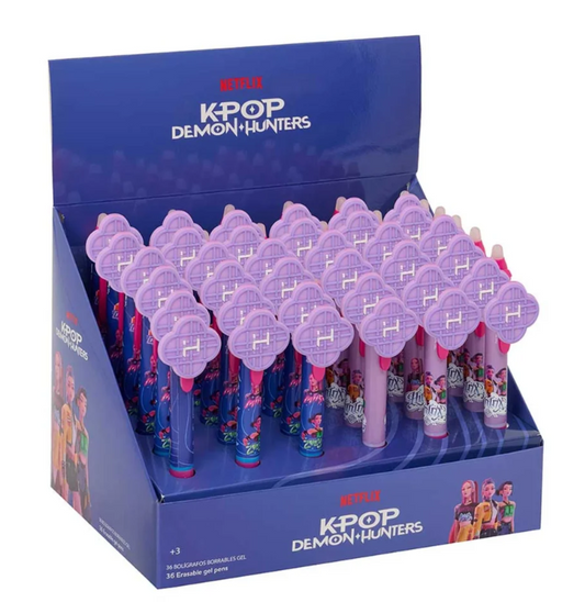 KPOP Penna cancellabile blu