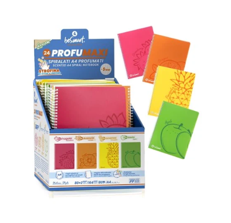 Quaderno spiralato Profumato BESMART