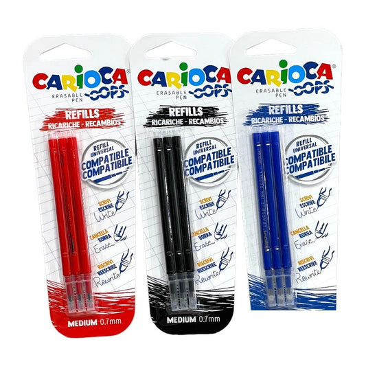 Ricariche penne cancellabili Carioca