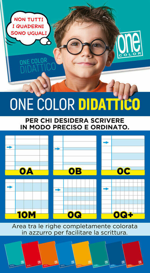 Quadernone One Color Didattico