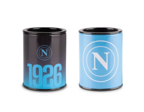 Temperamatite in metallo 2 fori SSC Napoli