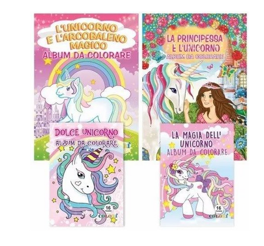 Album Da Colorare Unicorni