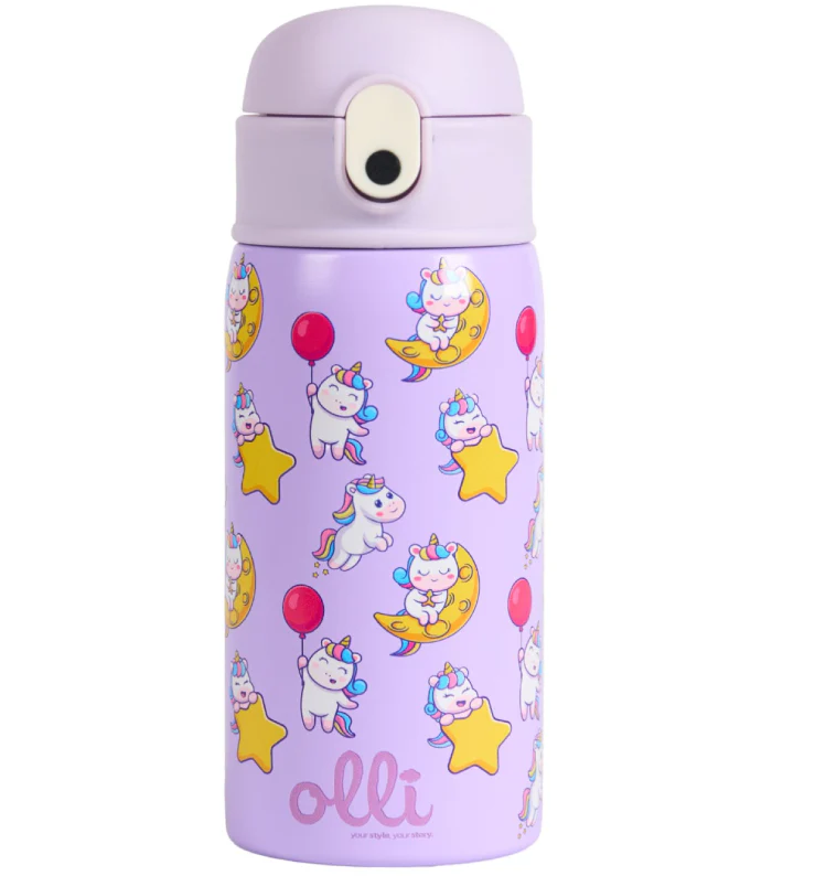 Borraccia Termica In Acciaio Inox Unicorn Olli Kids